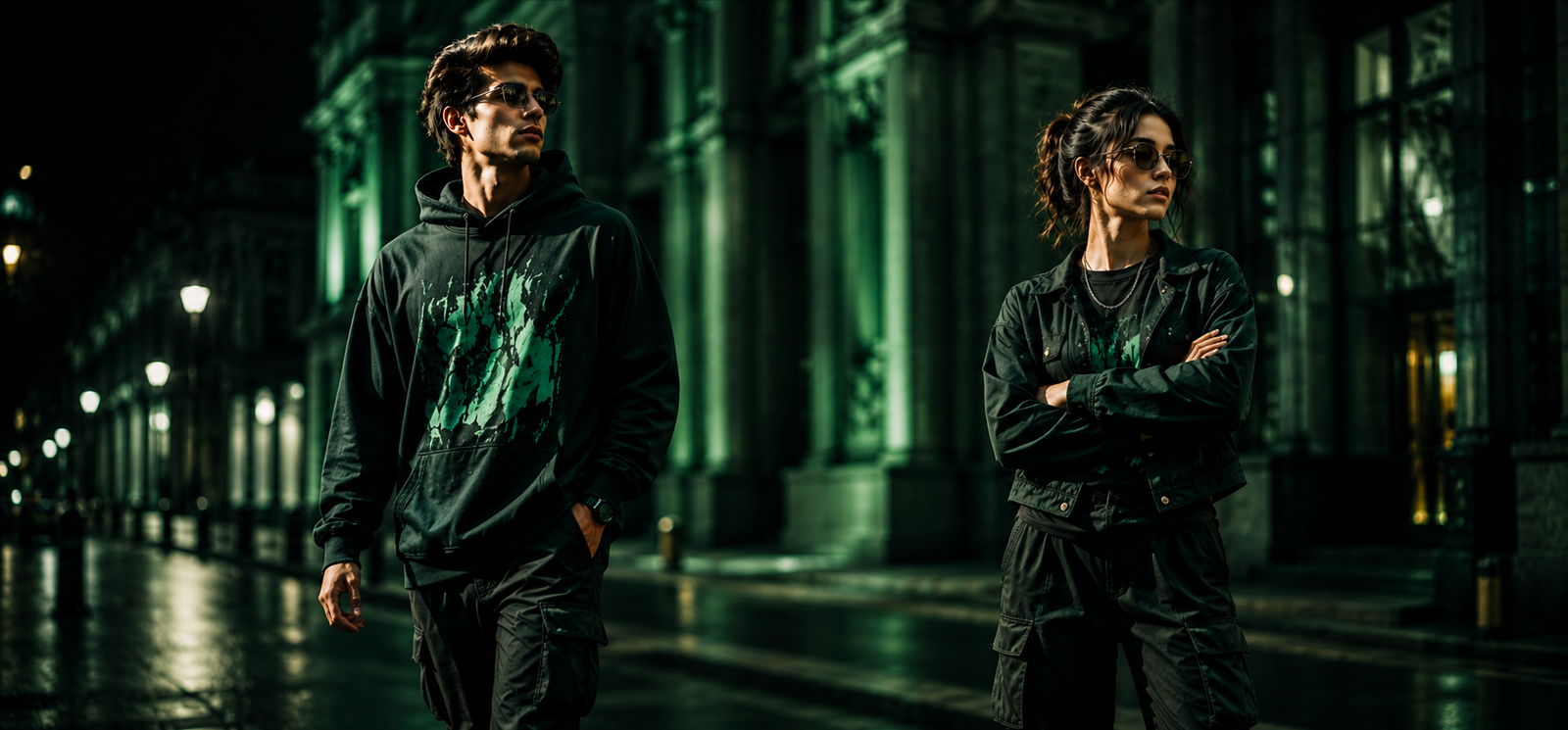 Men's and Women's streetwear collection at EzzyCommerce Store